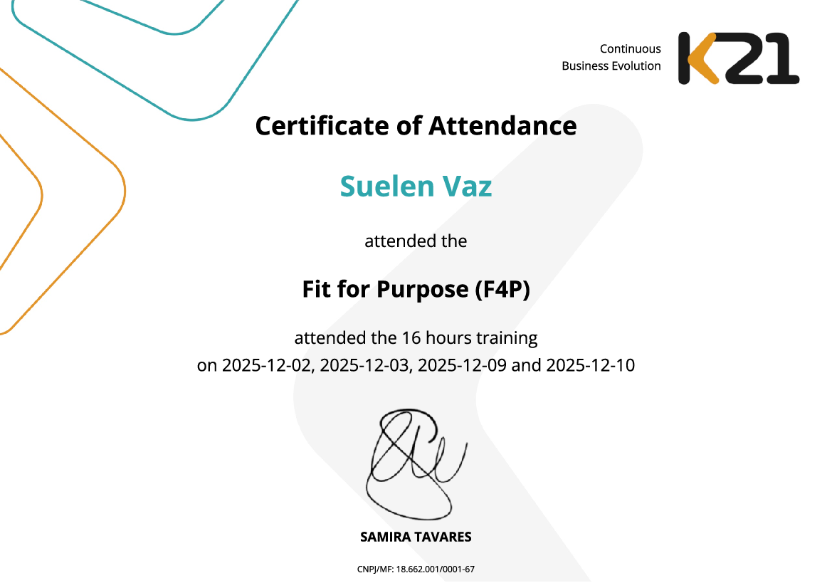 Certificado K21